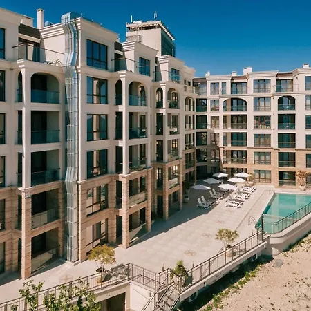 Apartamento Beachfront 1br With Sea View And Private Parking Space, Cabacum Plaza, Kabakum Varna